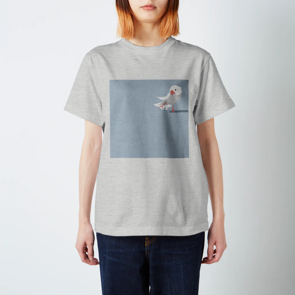 TKMTS STOREの文鳥すさー Regular Fit T-Shirt