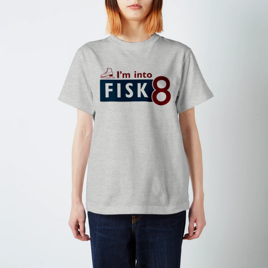 rd-T（フィギュアスケートデザイングッズ）のI'm into FISK8_nv Regular Fit T-Shirt