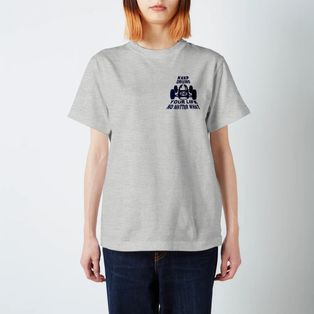 キッズモード某のレトロカーレーサーNB(バックpt） Regular Fit T-Shirt