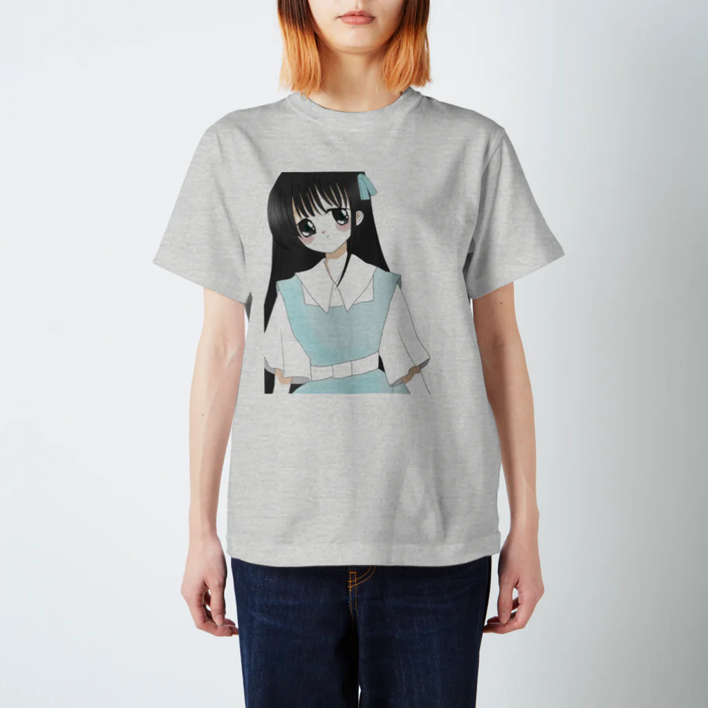 ゆめころ感謝祭のレトロ少女 Regular Fit T-Shirt