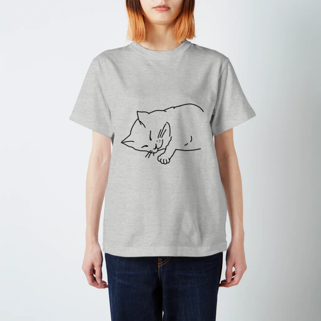 ねこ・ねこの寝コ Regular Fit T-Shirt