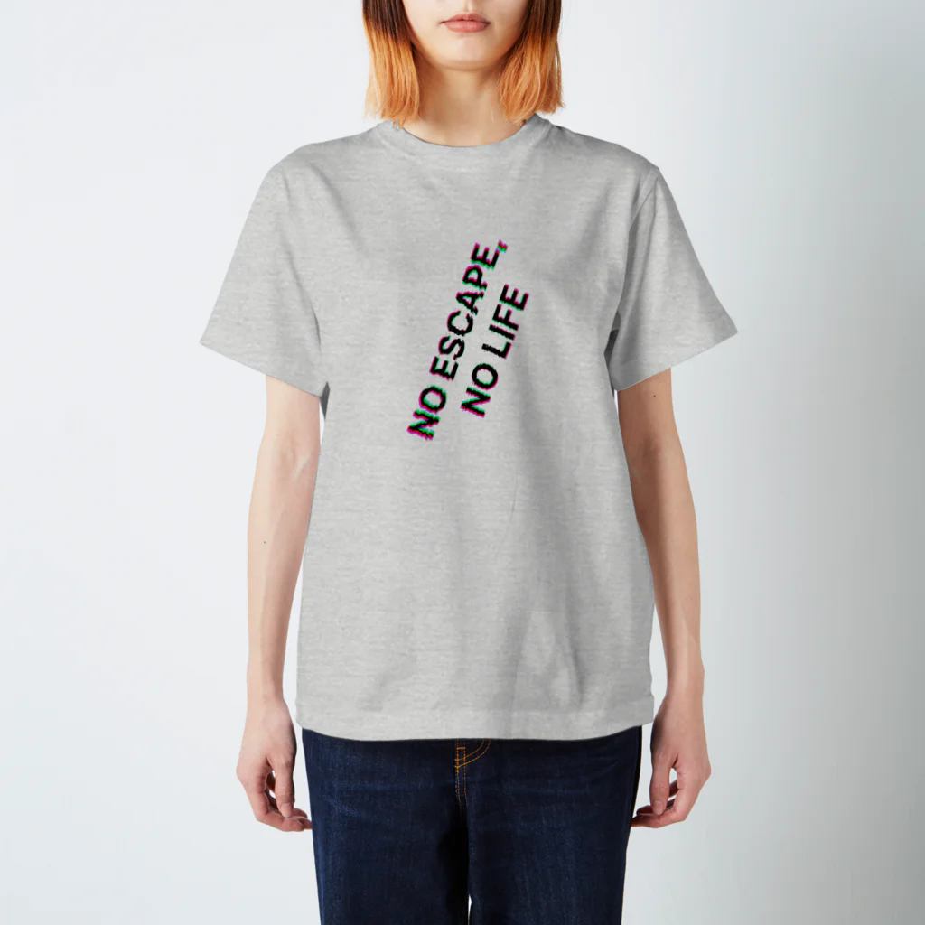 謎はないけど謎解き好きのお店のNO ESCAPE, NO LIFE Regular Fit T-Shirt