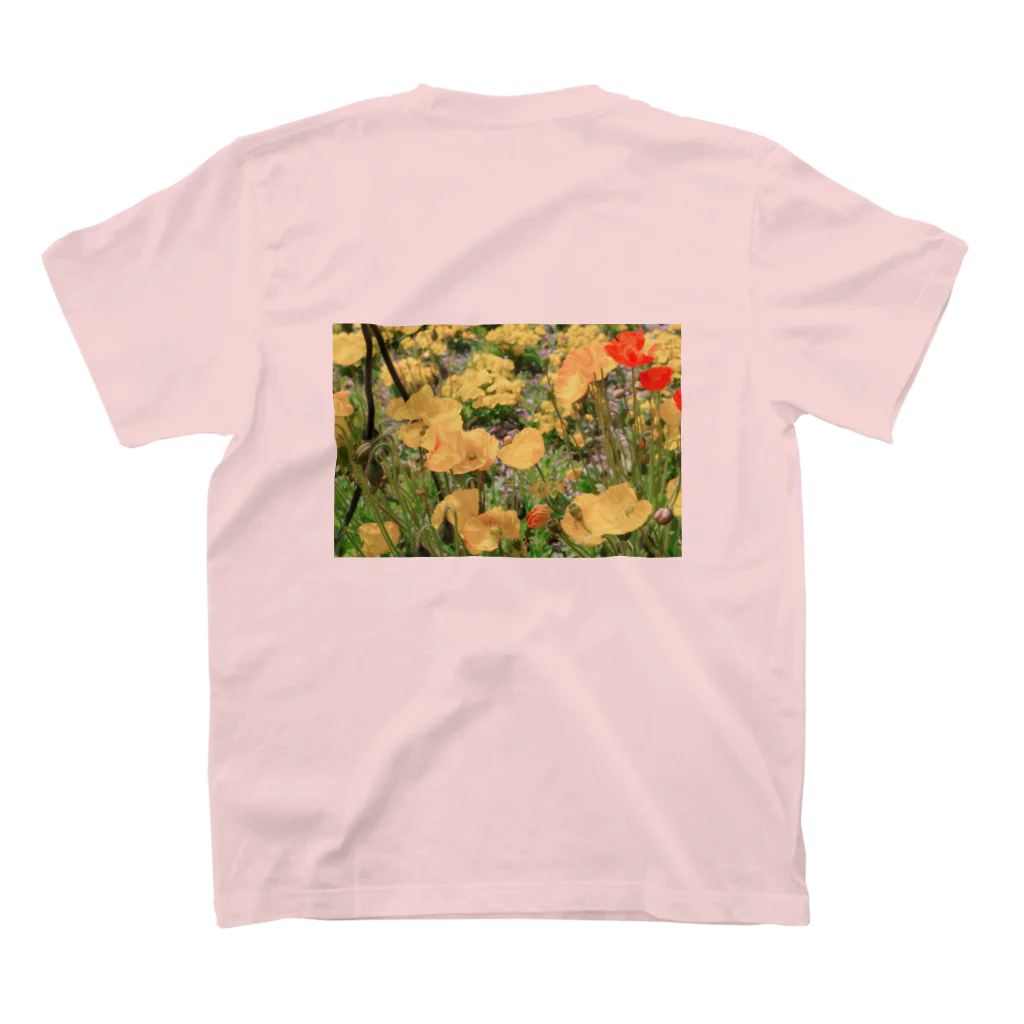 ちゃんみつのこの花とまれ。 スタンダードTシャツの裏面