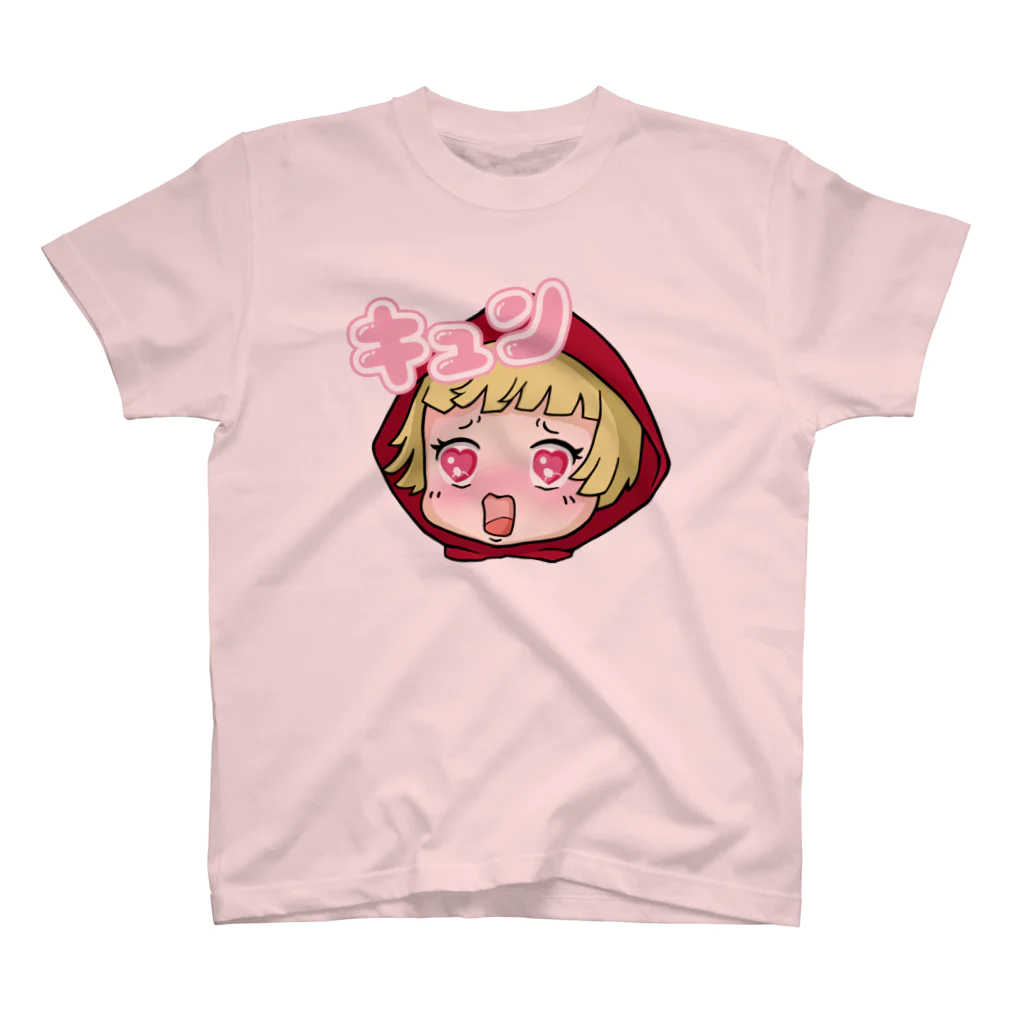 フィギュアメイドの赤ずキュン スタンダードTシャツ