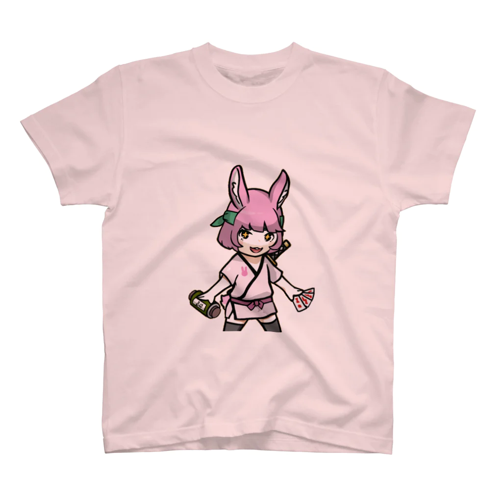 CHIKUSHOのCryptoNinja Tシャツ　於兎 スタンダードTシャツ