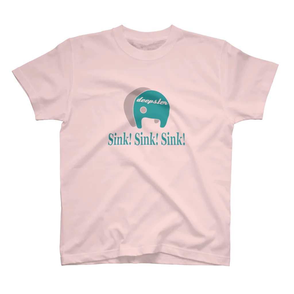 deepsterのSink! Sink! Sink! スタンダードTシャツ