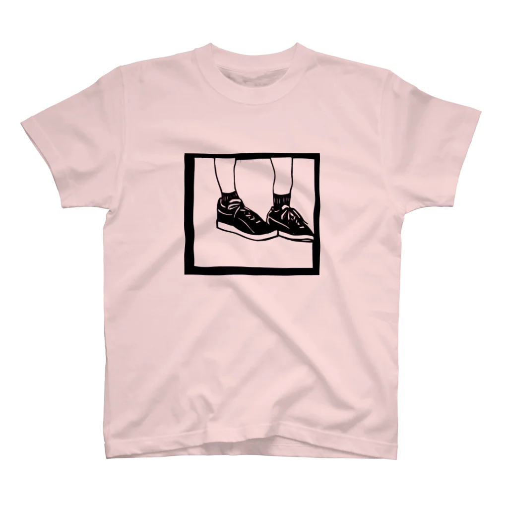 切り絵草太のsneaker(girl) スタンダードTシャツ