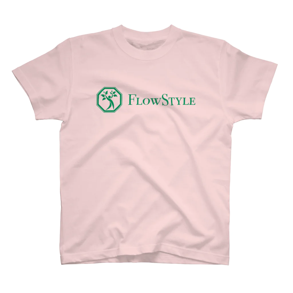 DISHINOBI HARDCORE WORKS.のFlowStyle 横ロゴ Regular Fit T-Shirt