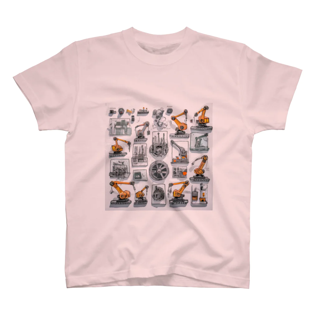 RoboStyleのロボットの美術館　#14 スタンダードTシャツ