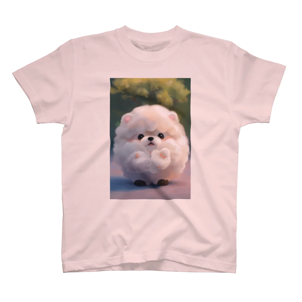 dcgnori／ワンコ画像のモフモフワンコ玉 Regular Fit T-Shirt