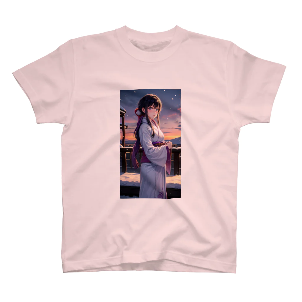 kimono_musume  AI artのscene5 スタンダードTシャツ