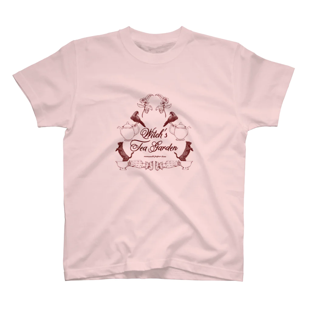 nemunoki paper itemの魔女の庭 スタンダードTシャツ