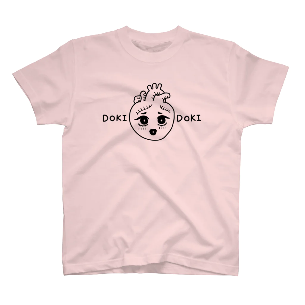 Makiko KodamaのDOKI DOKI 心臓ちゃん  スタンダードTシャツ