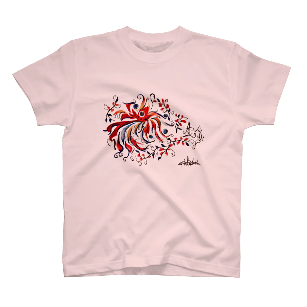 ほんだ猫の金魚 Regular Fit T-Shirt