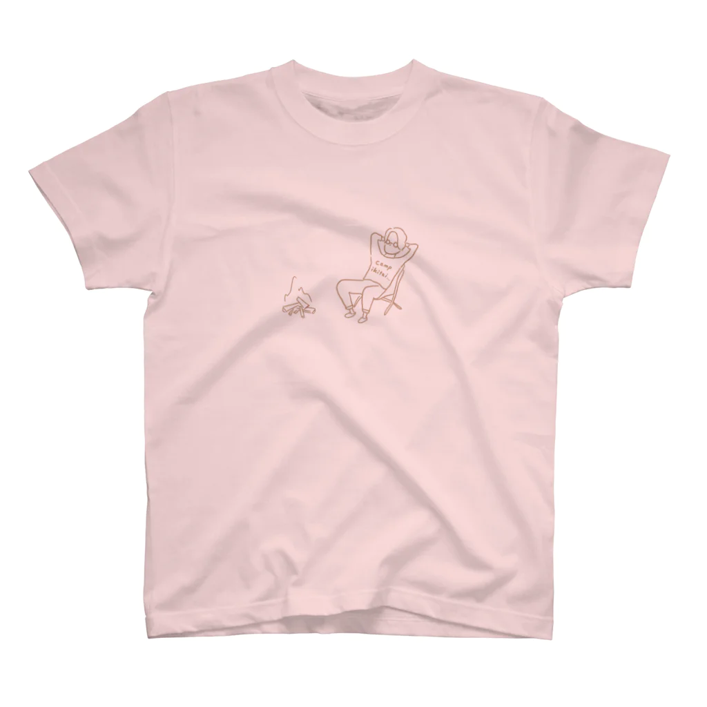 まいにちサウナ　まいにちキャンプのキャンプ行きたい（妄想） Regular Fit T-Shirt