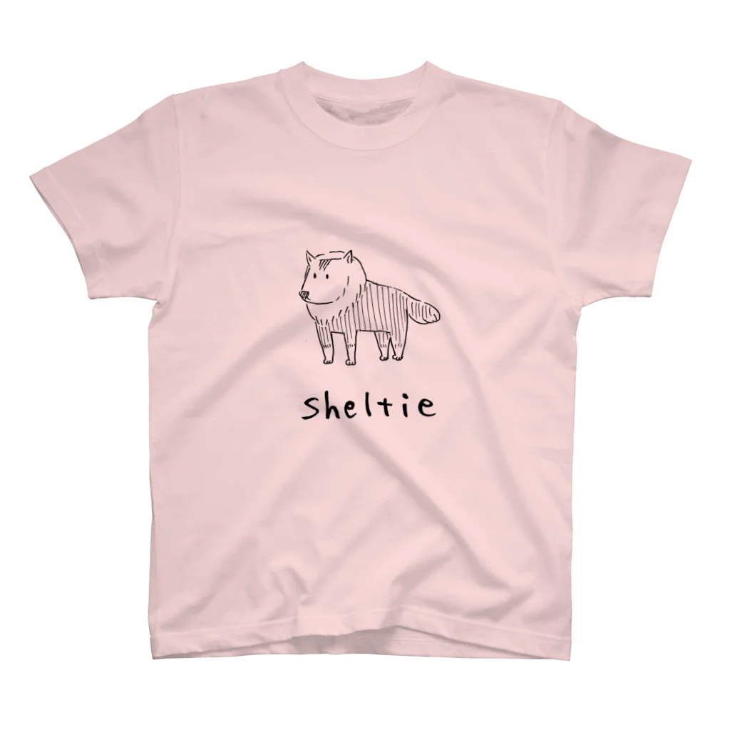 仮のシェルティ スタンダードTシャツ