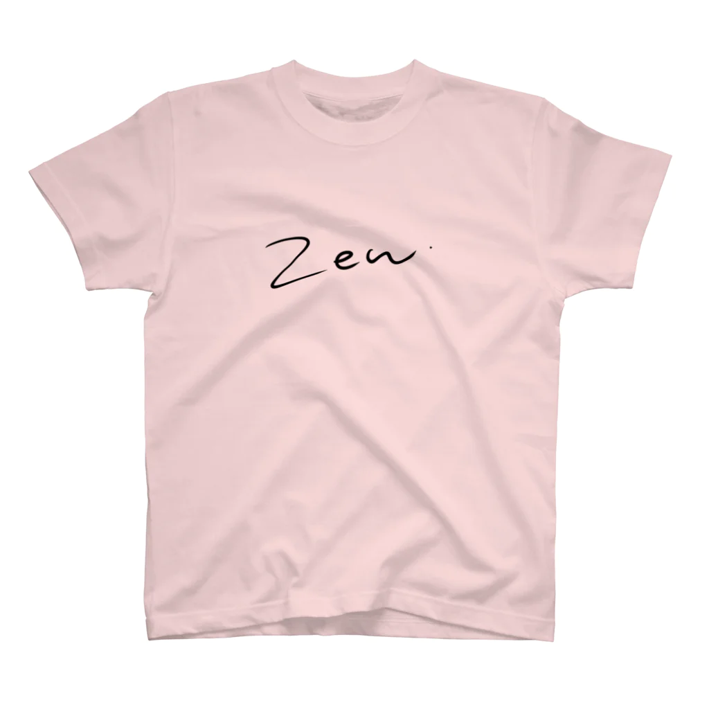 【公式】天城温泉 禅の湯　の(表)zen・(裏)アレンジ観音様 Regular Fit T-Shirt