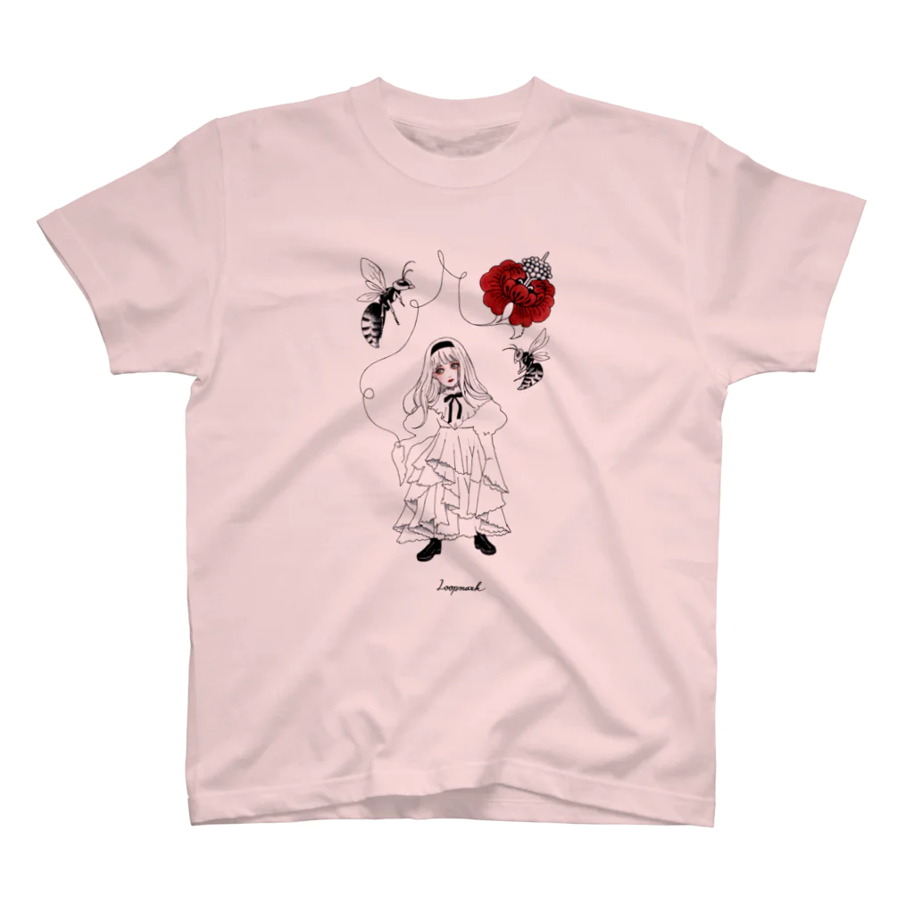 Loopmarkのhoney bee スタンダードTシャツ