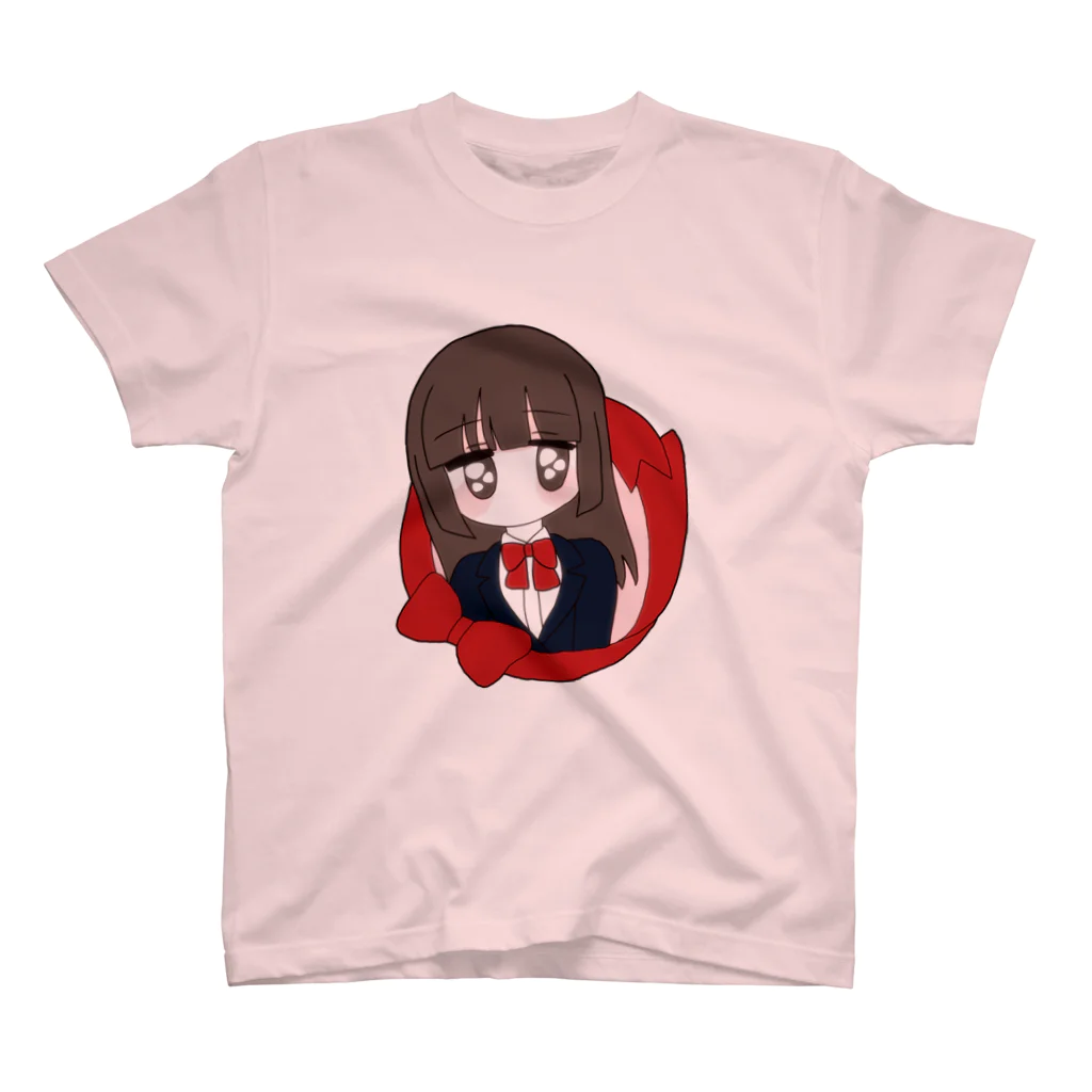 かわいいもののおみせ　いそぎんちゃくのブレザー制服ちゃん スタンダードTシャツ