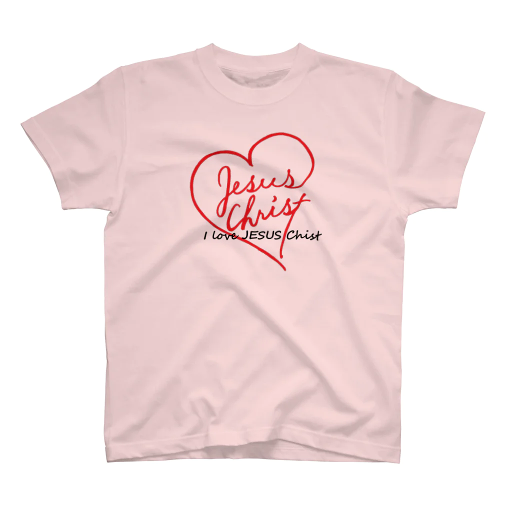 JESUS  ショップのJESUS I LOVE  スタンダードTシャツ