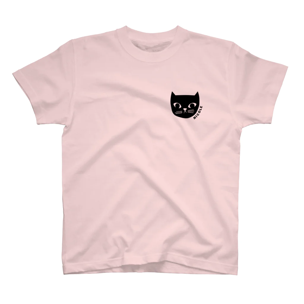 黒猫屋ニコルの黒猫屋ニコル Regular Fit T-Shirt