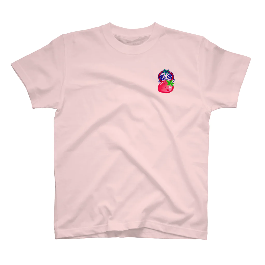 イチゴちゃんマンの苺とイチゴちゃんマン Regular Fit T-Shirt