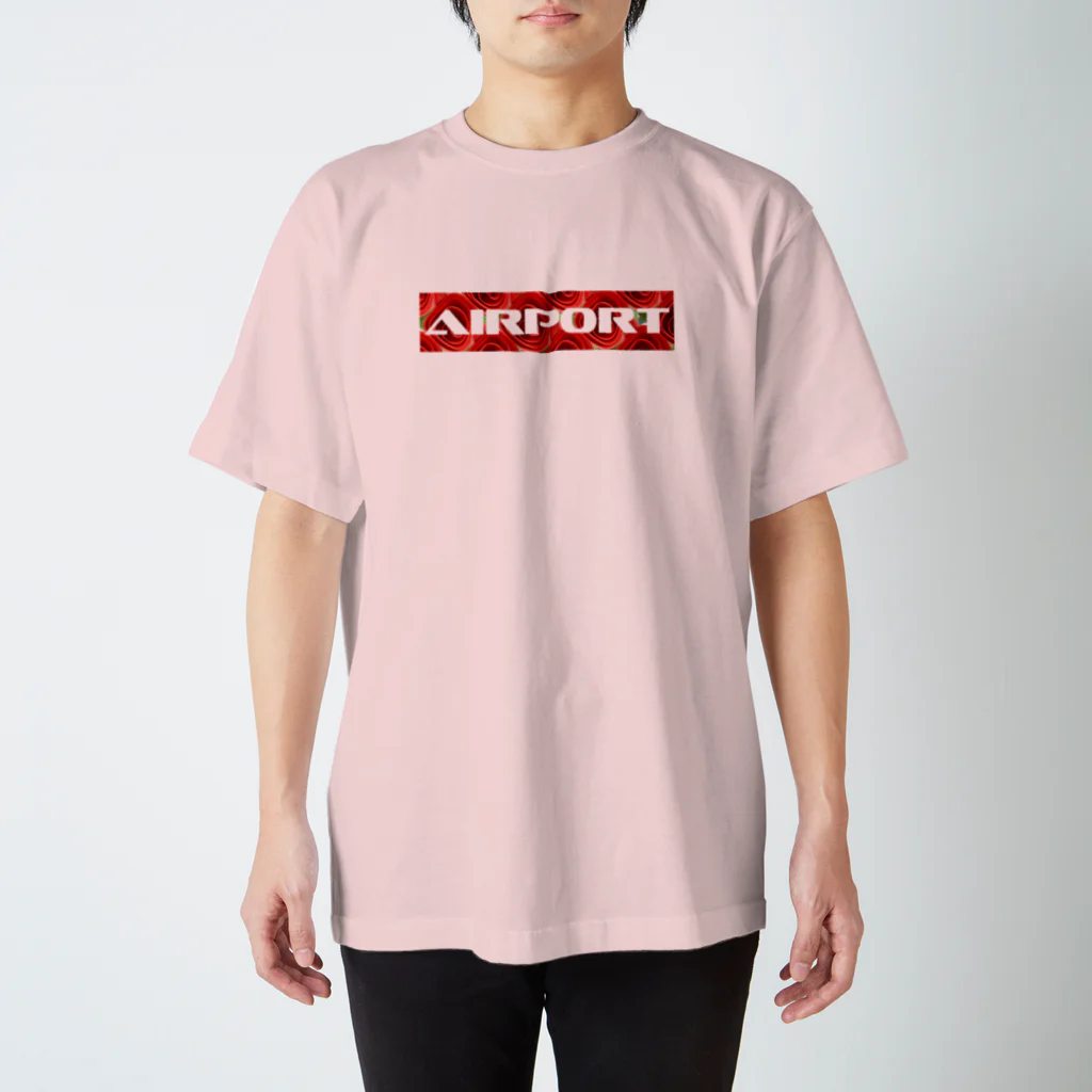 AIRPORTのROSE Tee スタンダードTシャツ