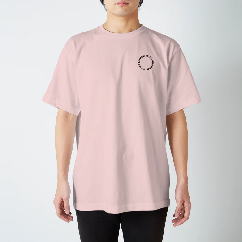 Jackalope Houseの愛されることは、苦しむこと。 Regular Fit T-Shirt