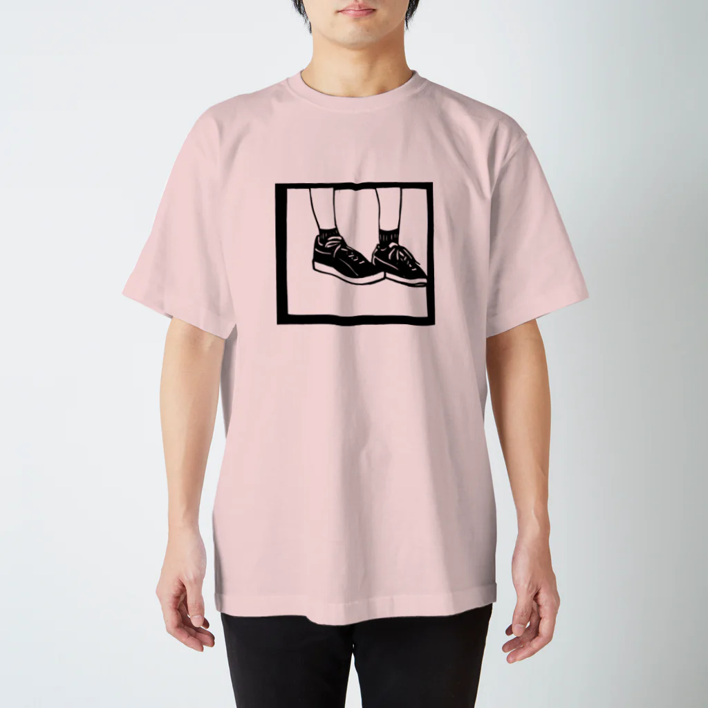 切り絵草太のsneaker(girl) スタンダードTシャツ