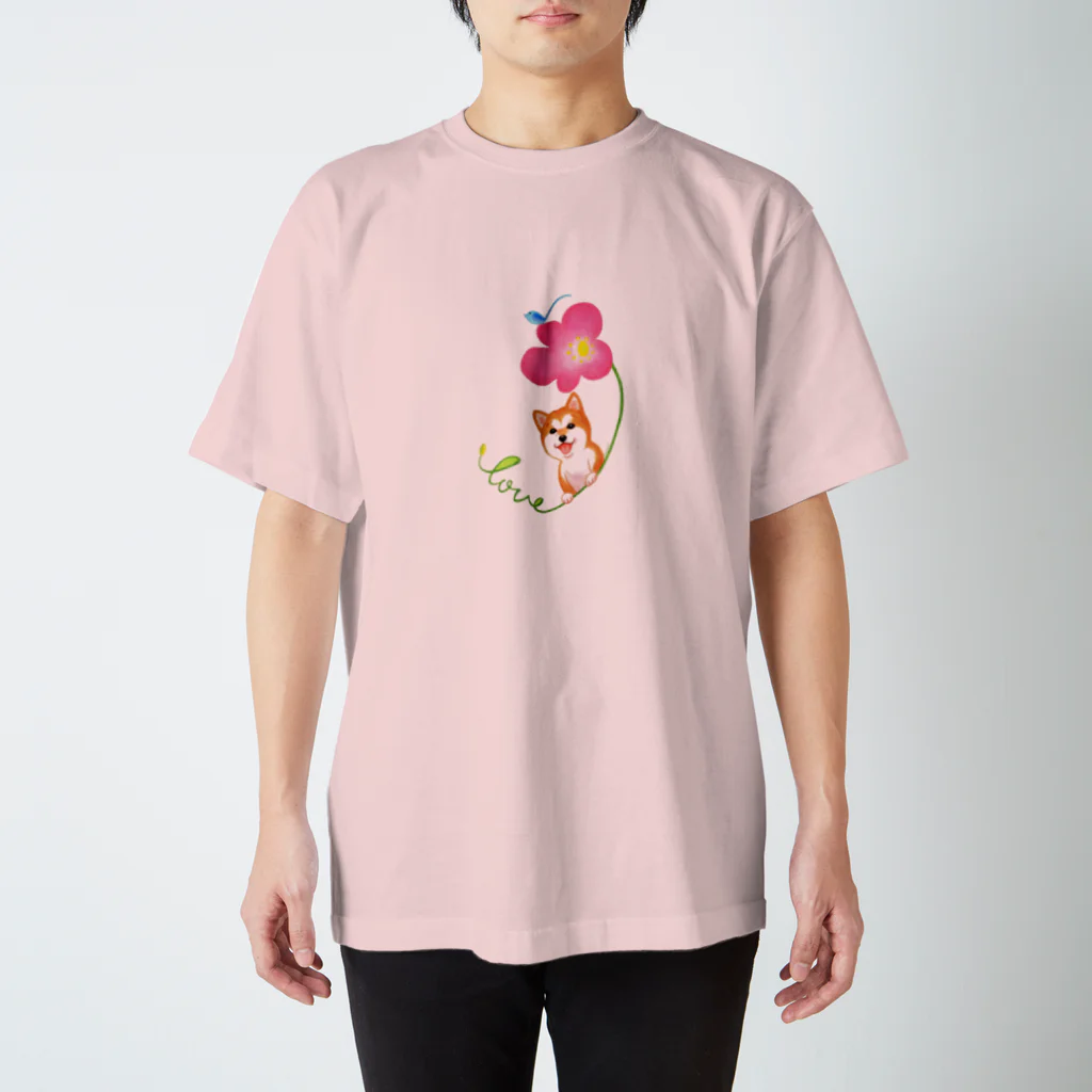 Atelier-Queueの柴LOVE スタンダードTシャツ