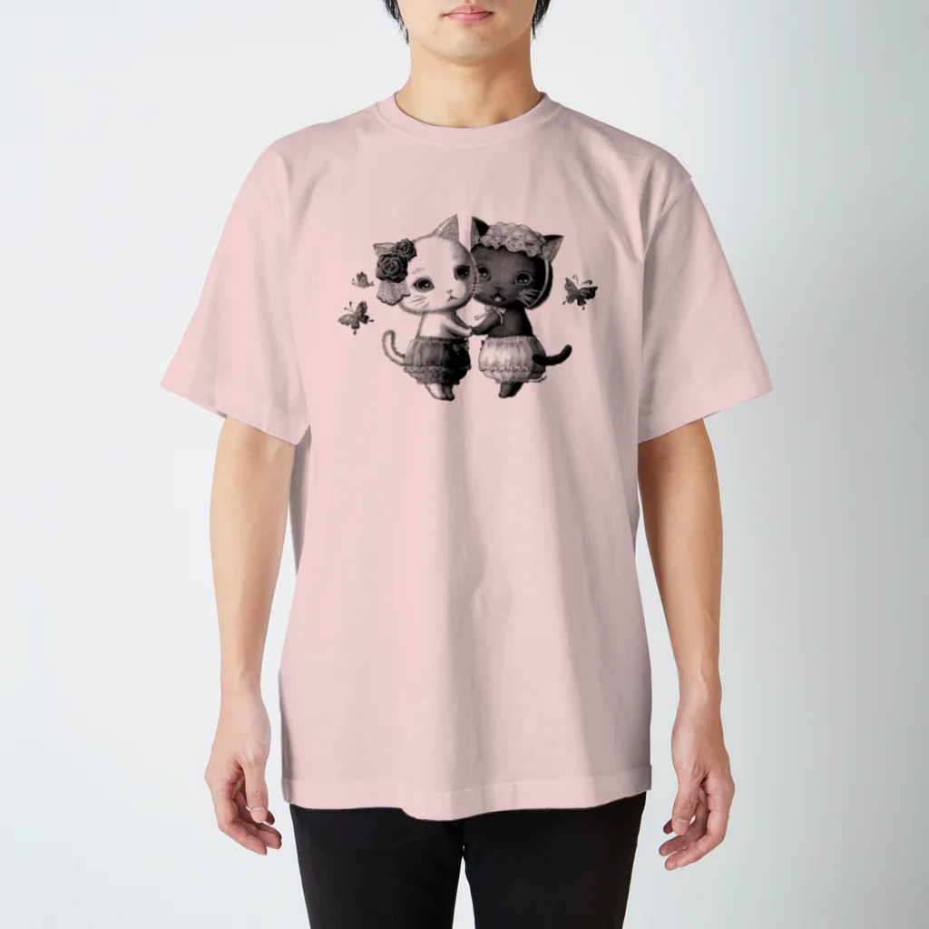 ねこぱんつのねこどろわーず スタンダードTシャツ