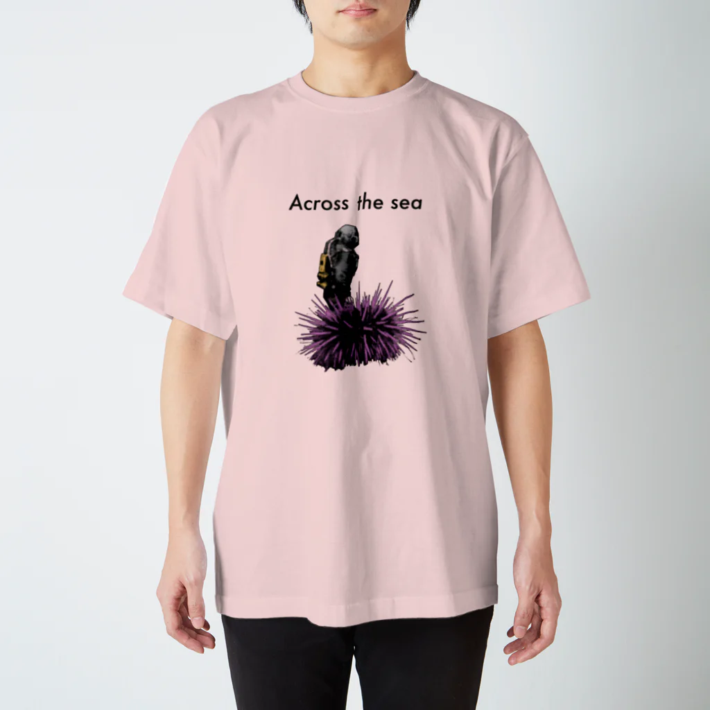 Across the seaのアクロス君(仮) スタンダードTシャツ