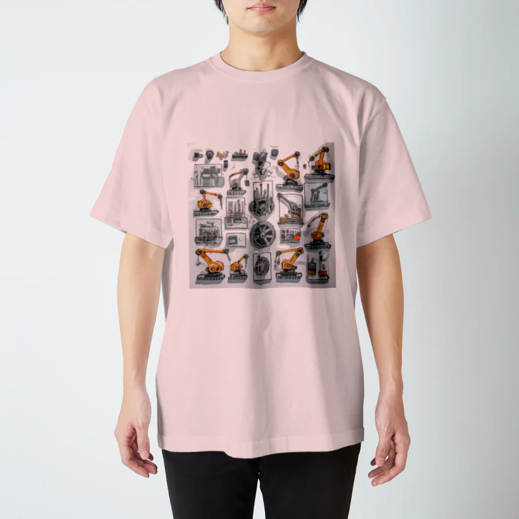 RoboStyleのロボットの美術館　#14 Regular Fit T-Shirt