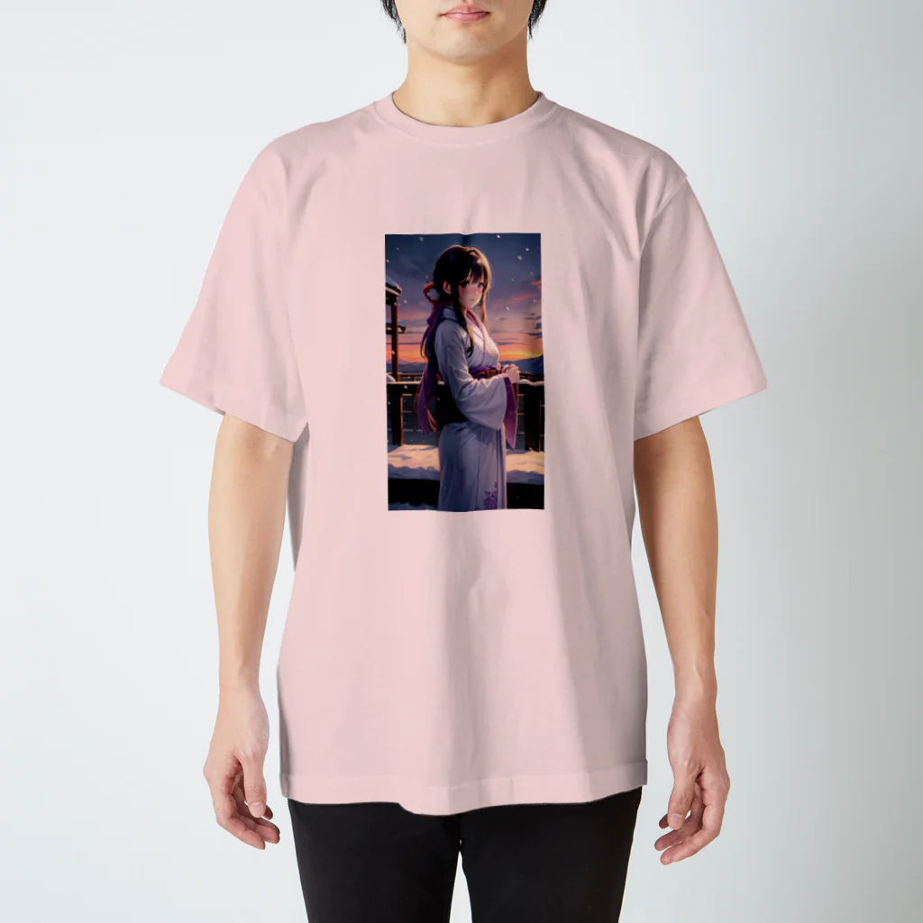 kimono_musume  AI artのscene5 Regular Fit T-Shirt
