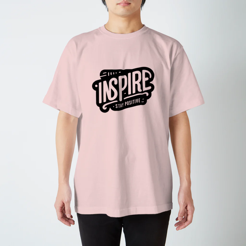 NORI＠fujiyamaのInspire stay positive スタンダードTシャツ