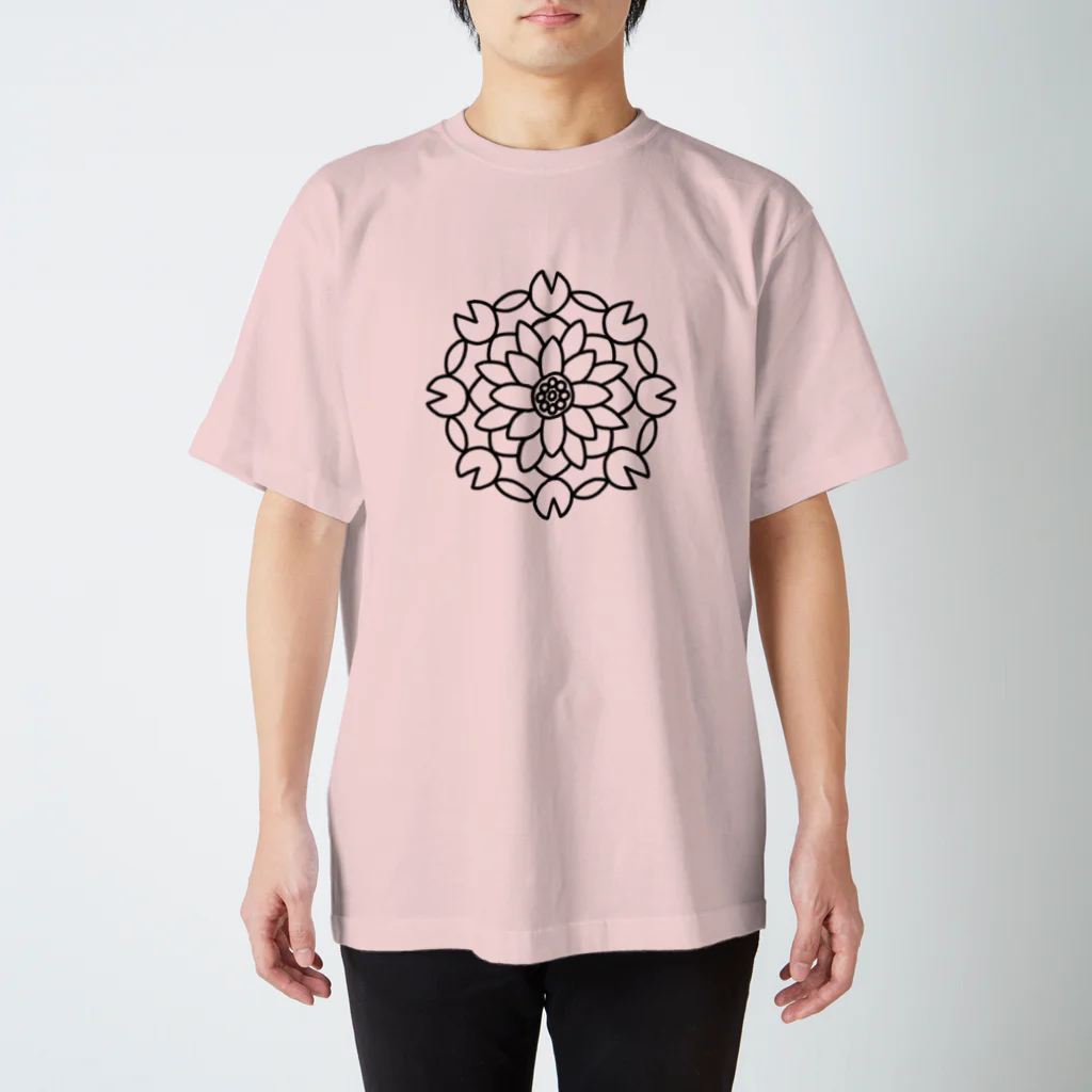 ARIGATOU-81のMANDALA •3• (B) Regular Fit T-Shirt