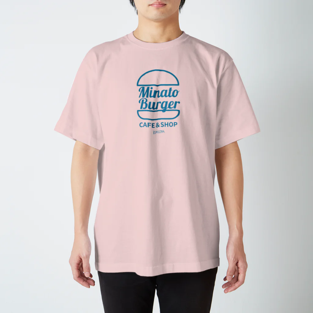 kumiconaShopのミナトバーガー_ロゴグッズ(MinatoBurger) スタンダードTシャツ