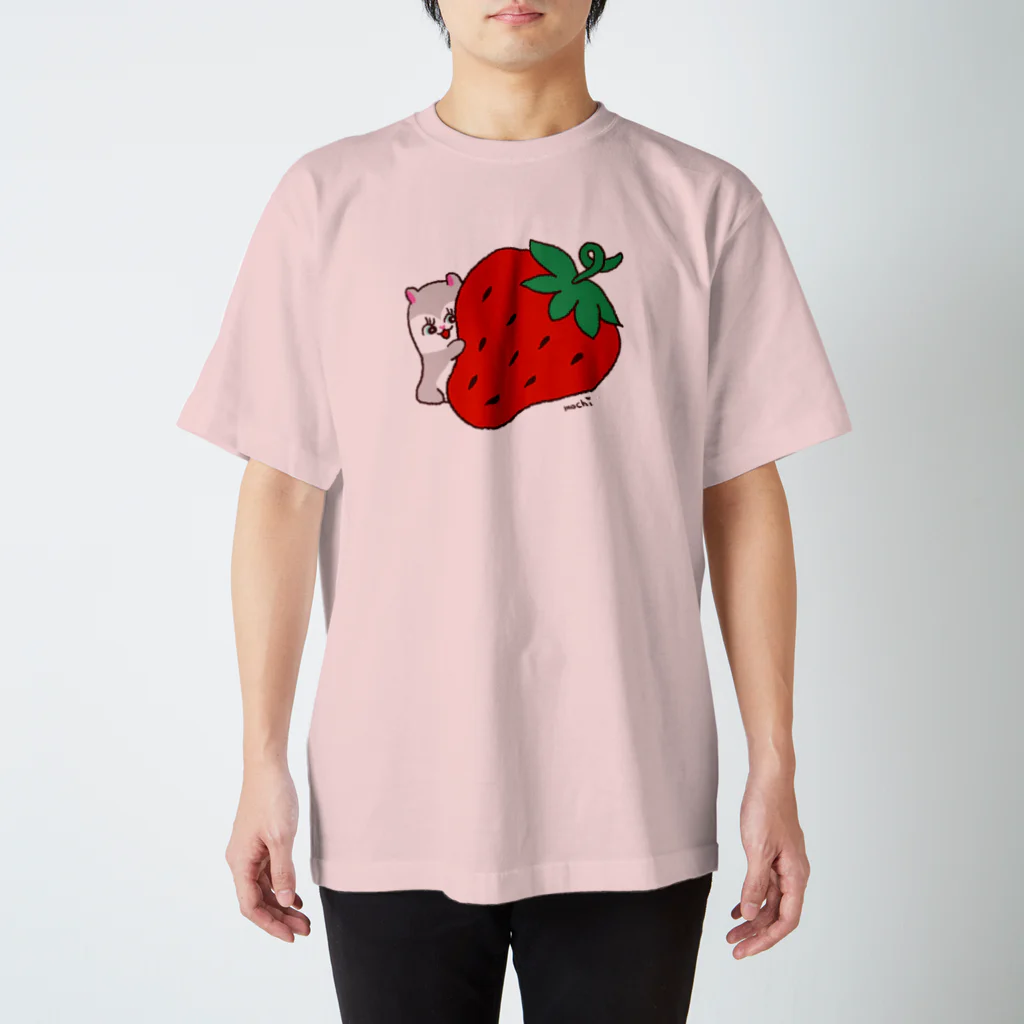 ちゃめっこまうすのいちごハム スタンダードTシャツ