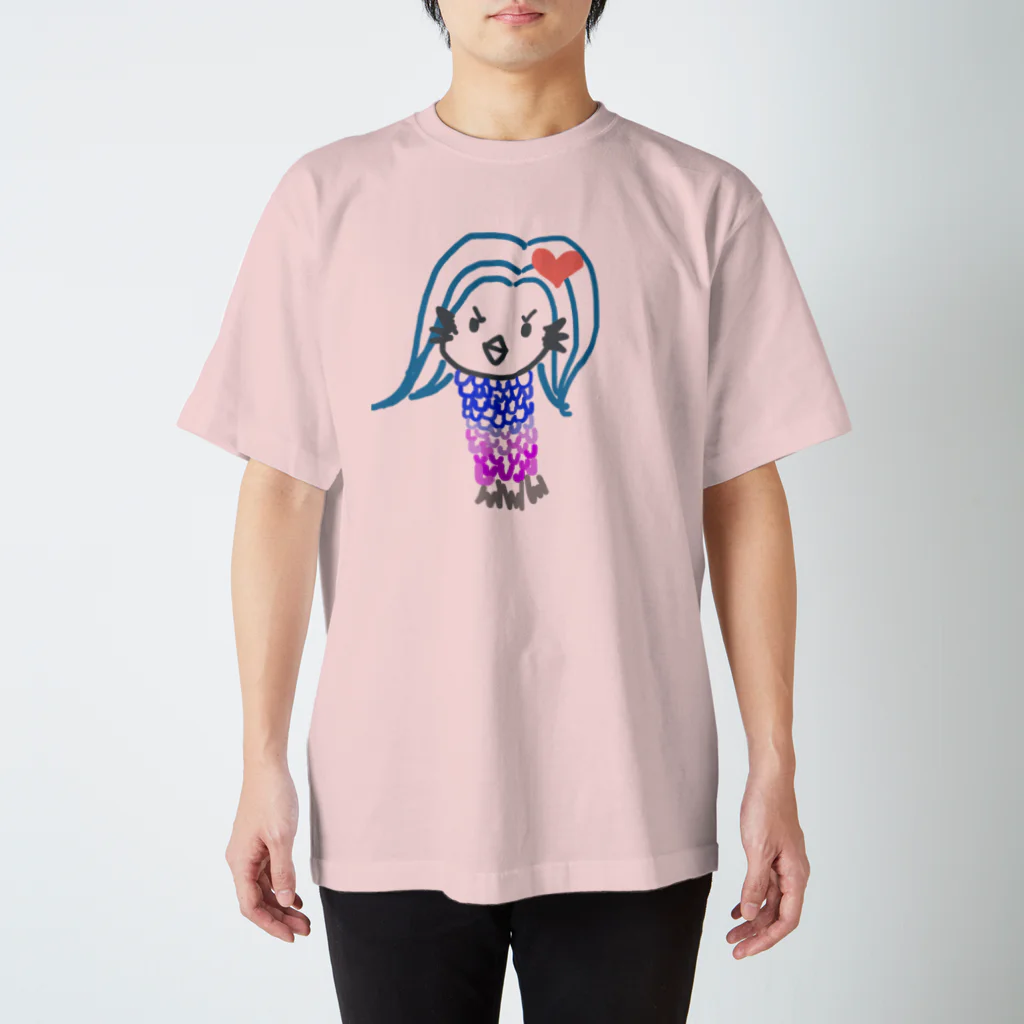 ちえのアマビエちゃん疫病退散 スタンダードTシャツ