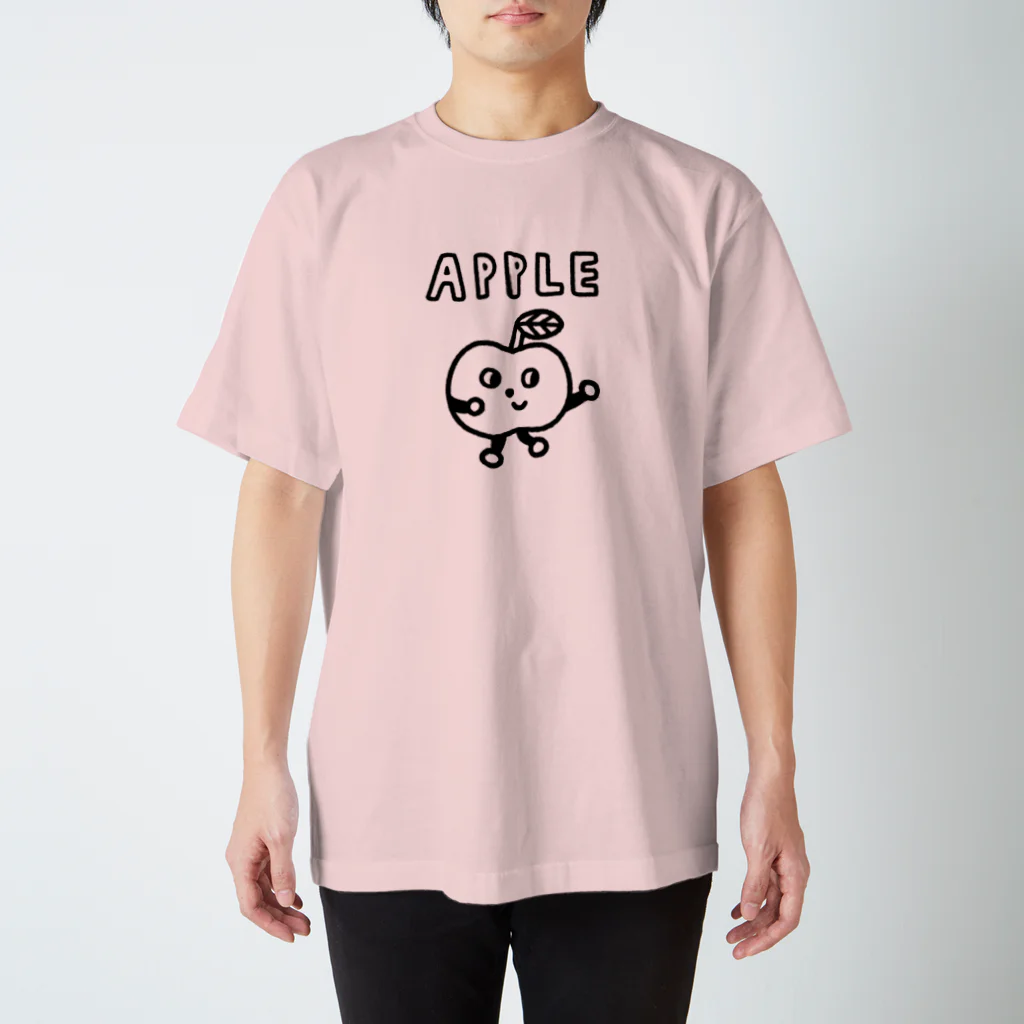 ナッツの八百屋さんのご機嫌なアップル スタンダードTシャツ