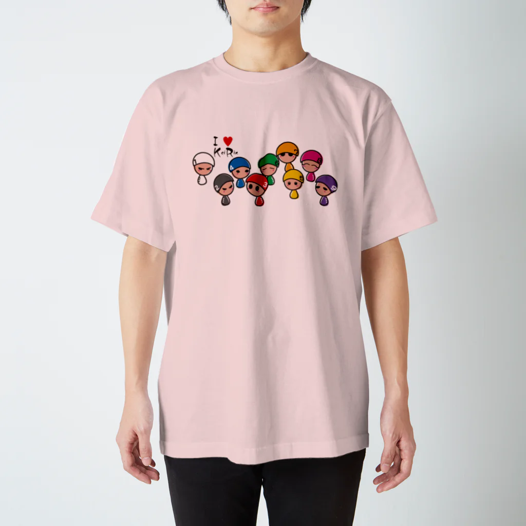 競輪研究の競輪研究公式アイテムです♪ スタンダードTシャツ