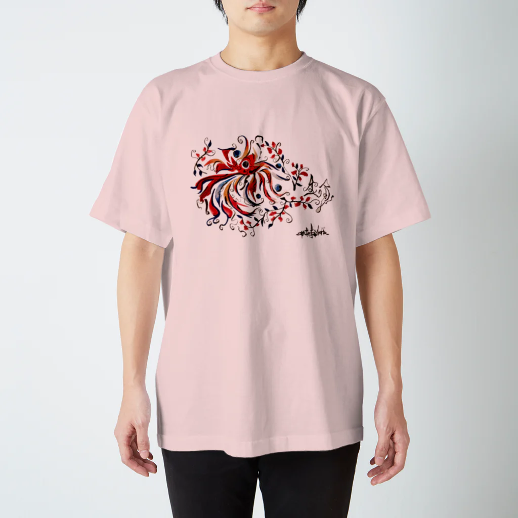 ほんだ猫の金魚 スタンダードTシャツ