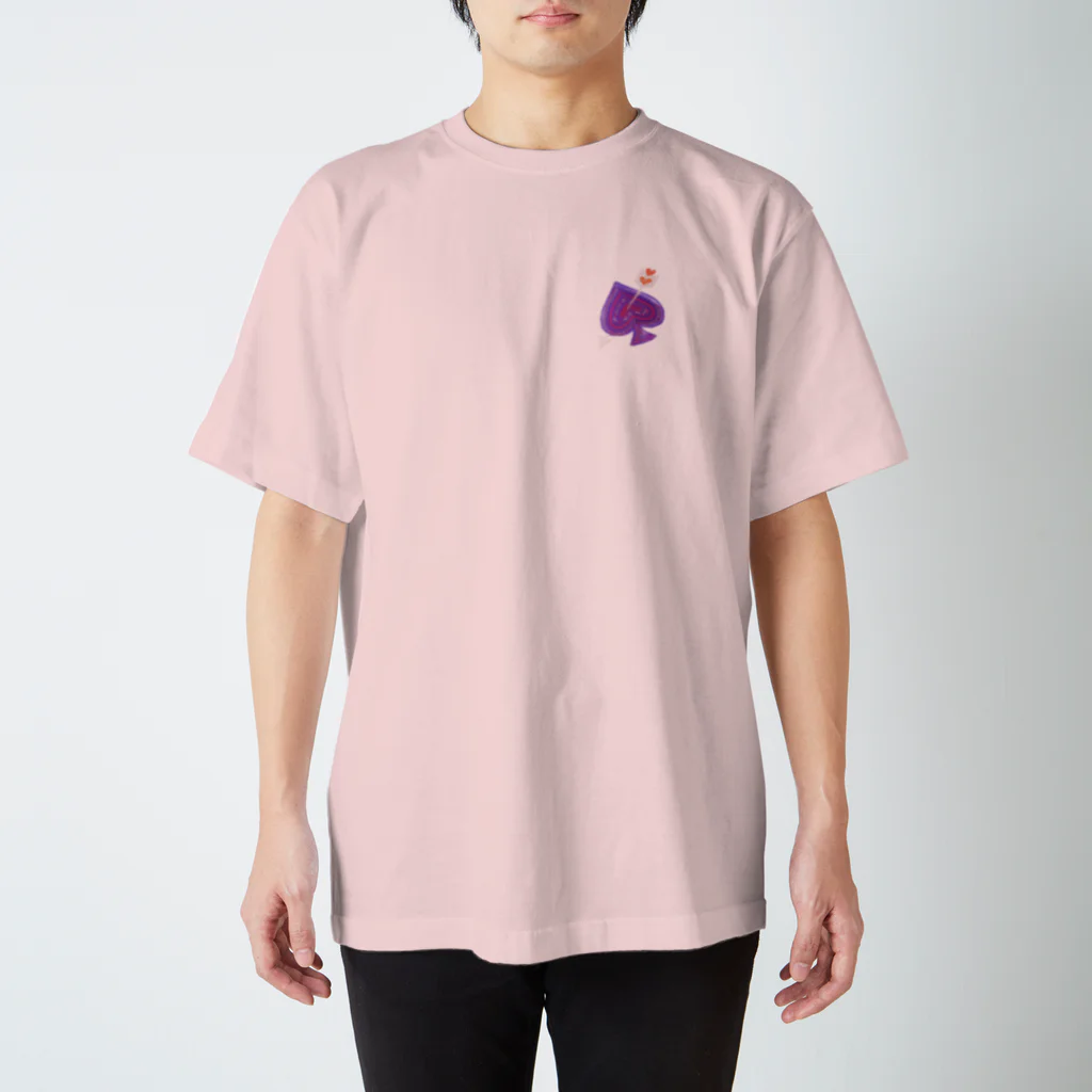 kokiateaのスペードのハート Regular Fit T-Shirt