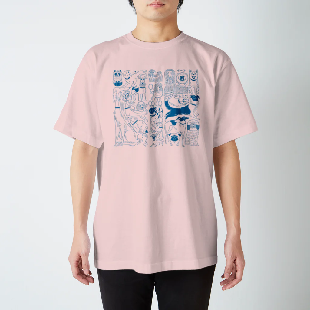 たじまなおとのグッズの犬づくし スタンダードTシャツ