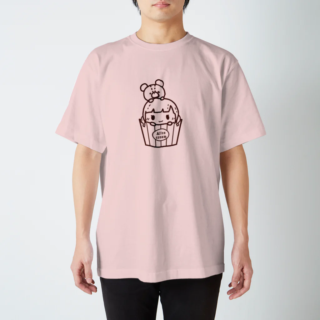 Al!ceのありすくりーむ スタンダードTシャツ