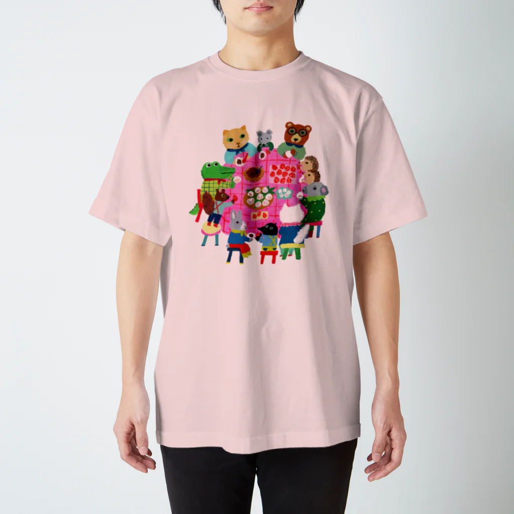 YUMIKITAGISHIのいちご大福 スタンダードTシャツ