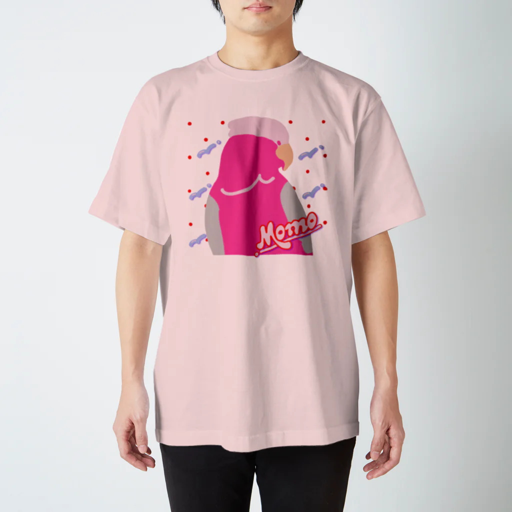 こざくらクラブのNeoモモイロインコ スタンダードTシャツ