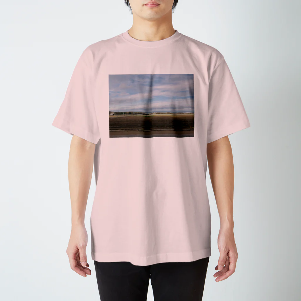 sun_awoke_garden_jpの薩摩芋の畑より日本海臨むべし スタンダードTシャツ