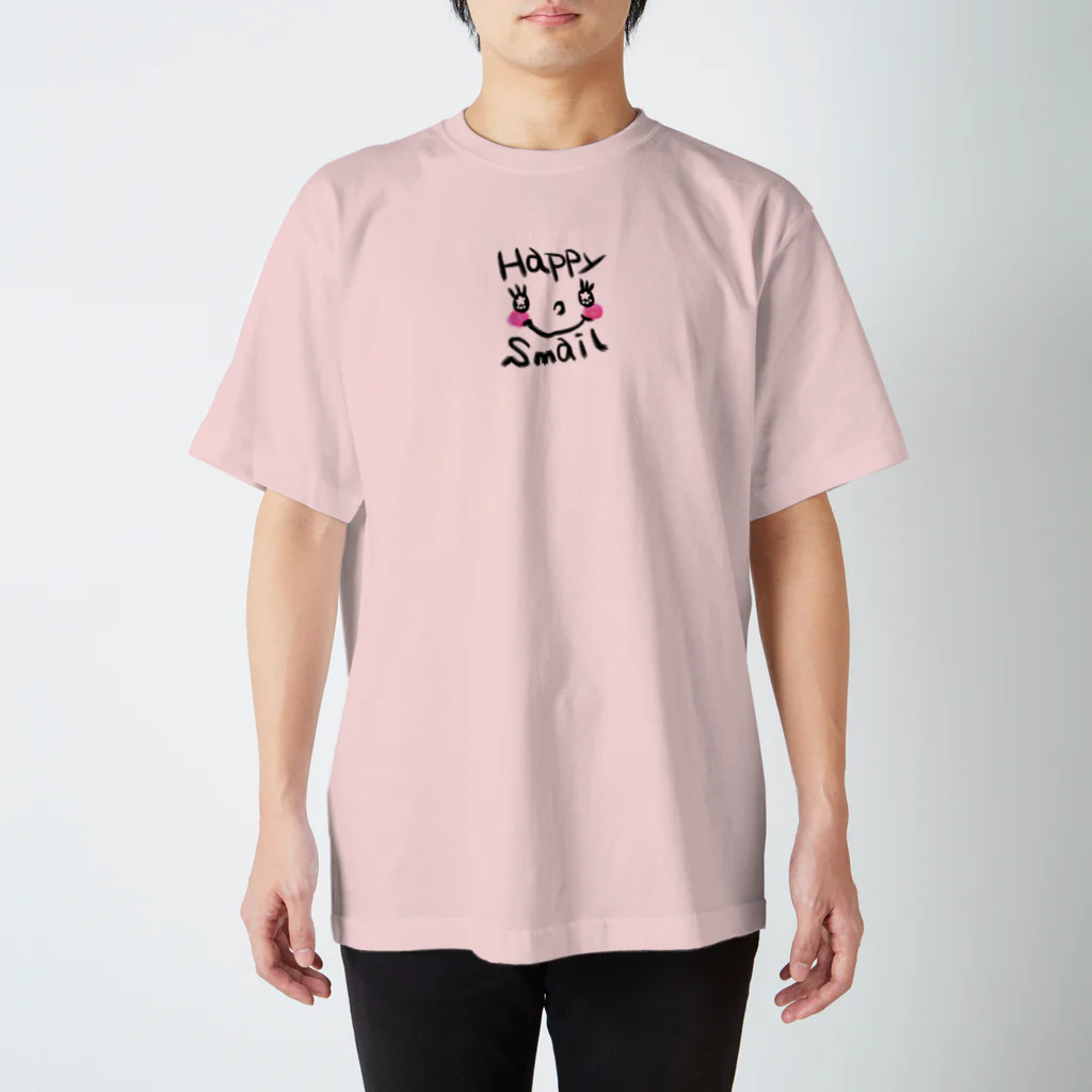 love8peace；MusicのHappyꕤSmile スタンダードTシャツ