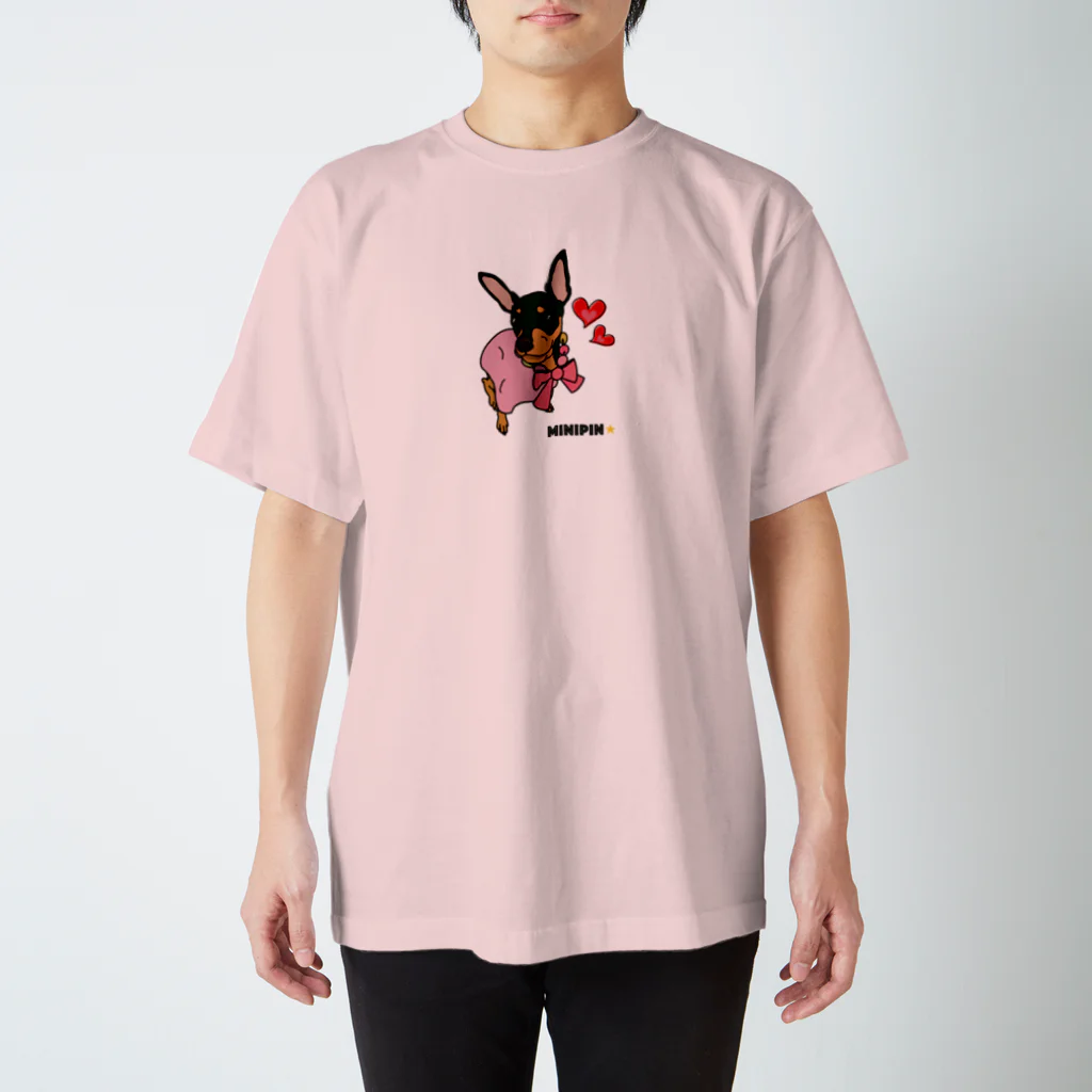 ミニピン クラブ minipin clubのミニピン ガーリー スタンダードTシャツ